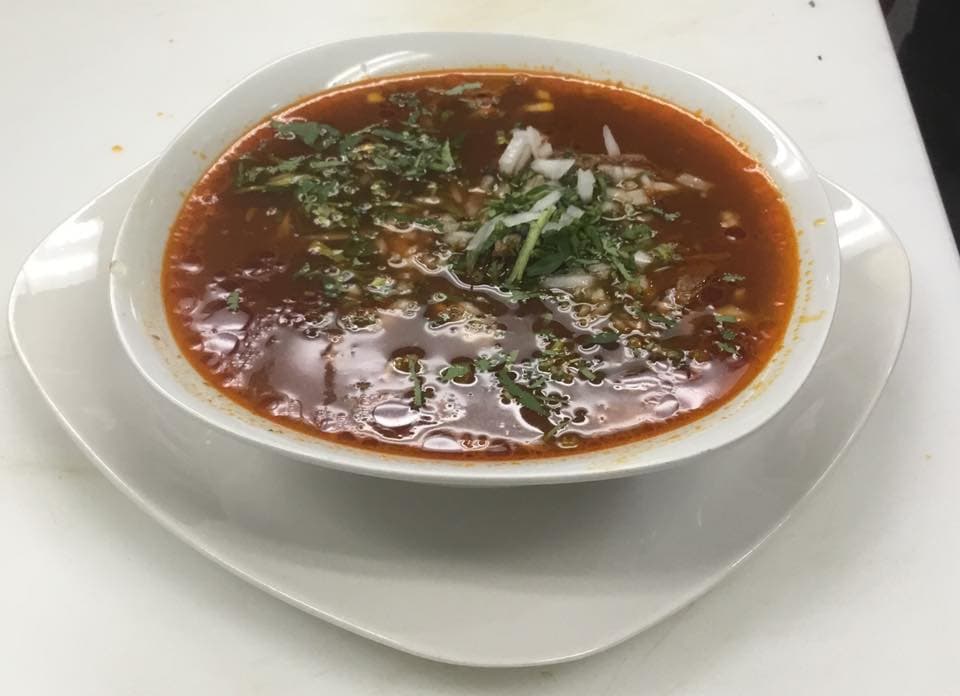 Freshly prepared traditional Mexican cuisine dishes